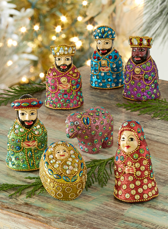Bejeweled Blessings Nativity Set