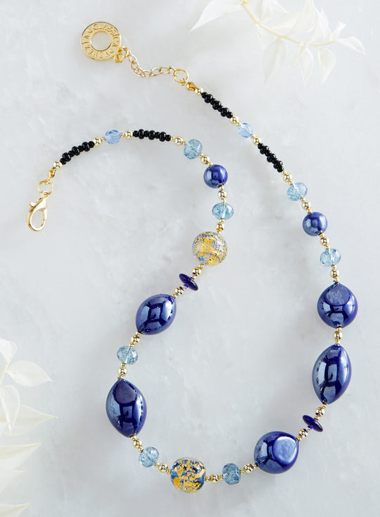 Murano Mirror Glass Necklace