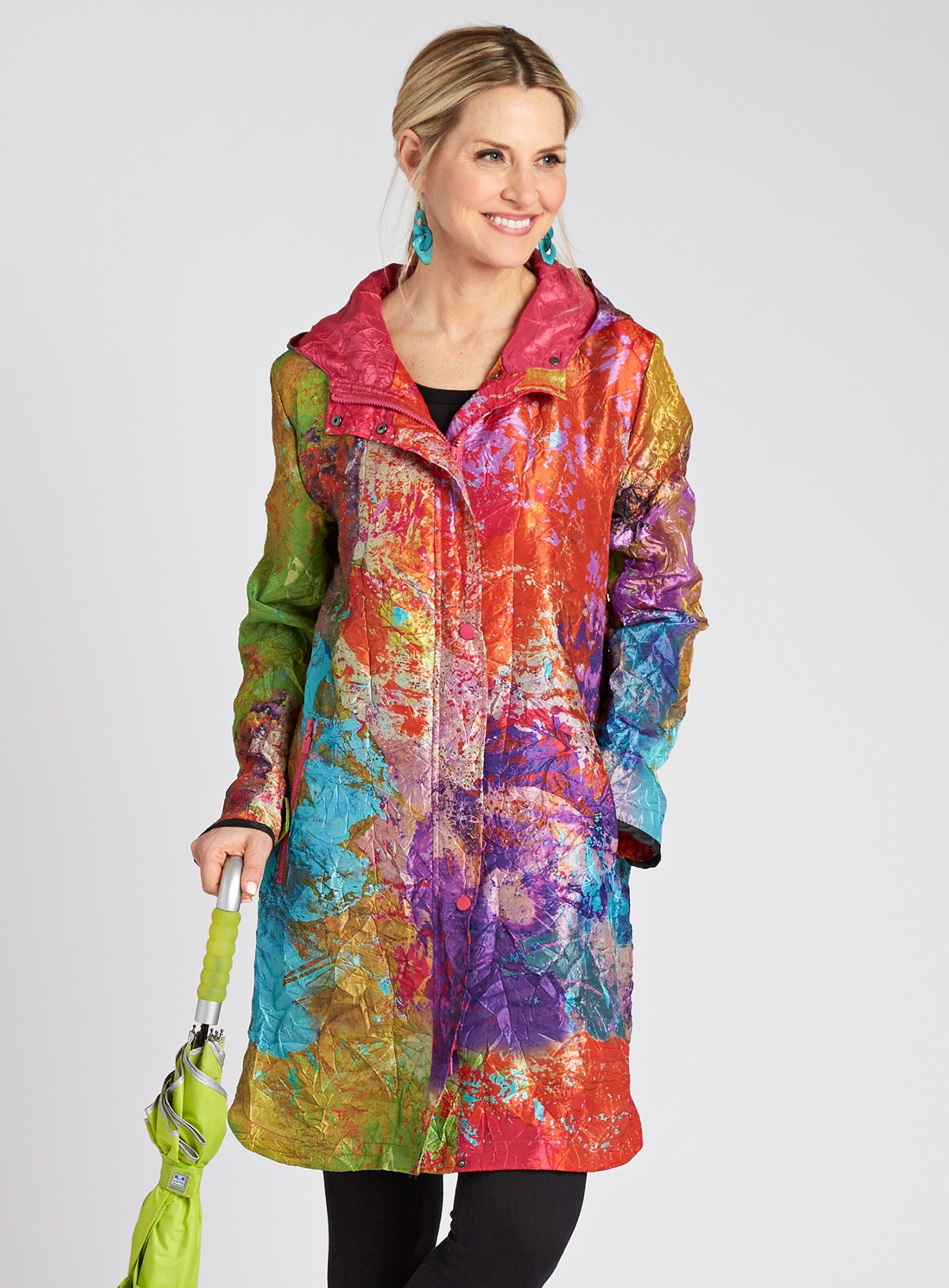 Rainbow sales raincoat womens