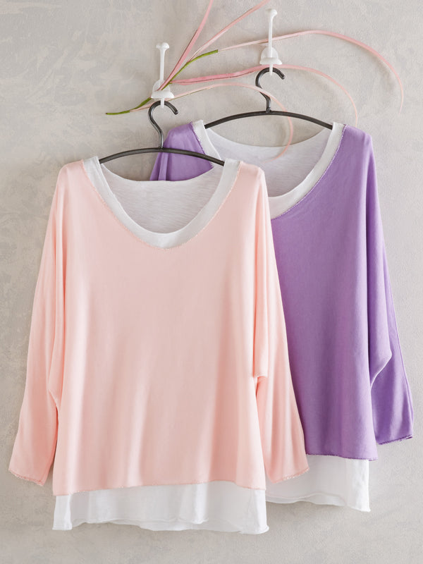 Laidback Layers Two-in-One Top