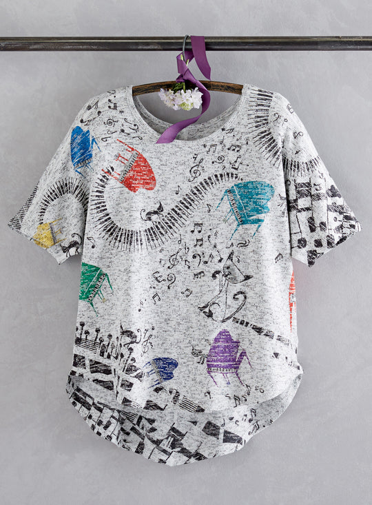 Keyboard Cats Oversized Tee