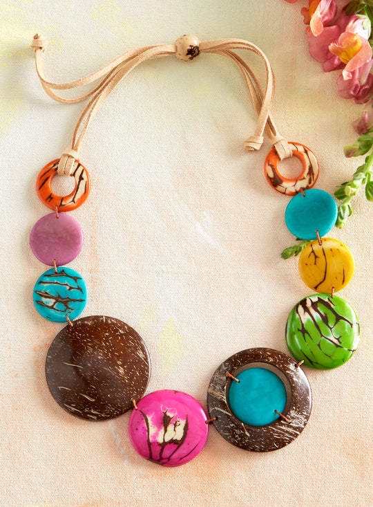 Island Getaway Tagua Necklace