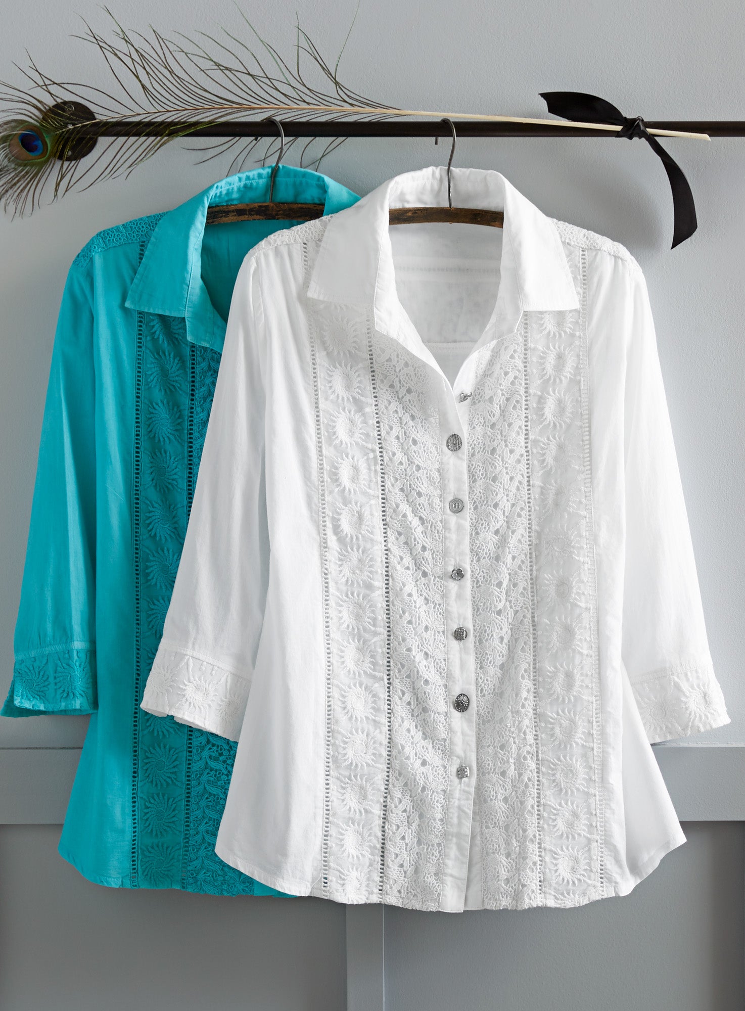 All the Trimmings Cotton Blouse | Petalura