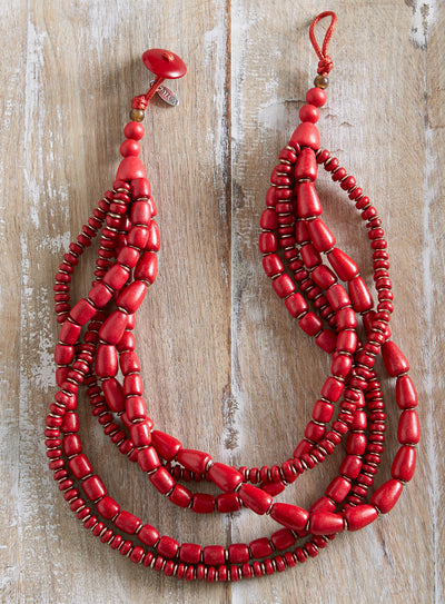Count on It Beaded Necklace