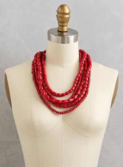 Count on It Beaded Necklace