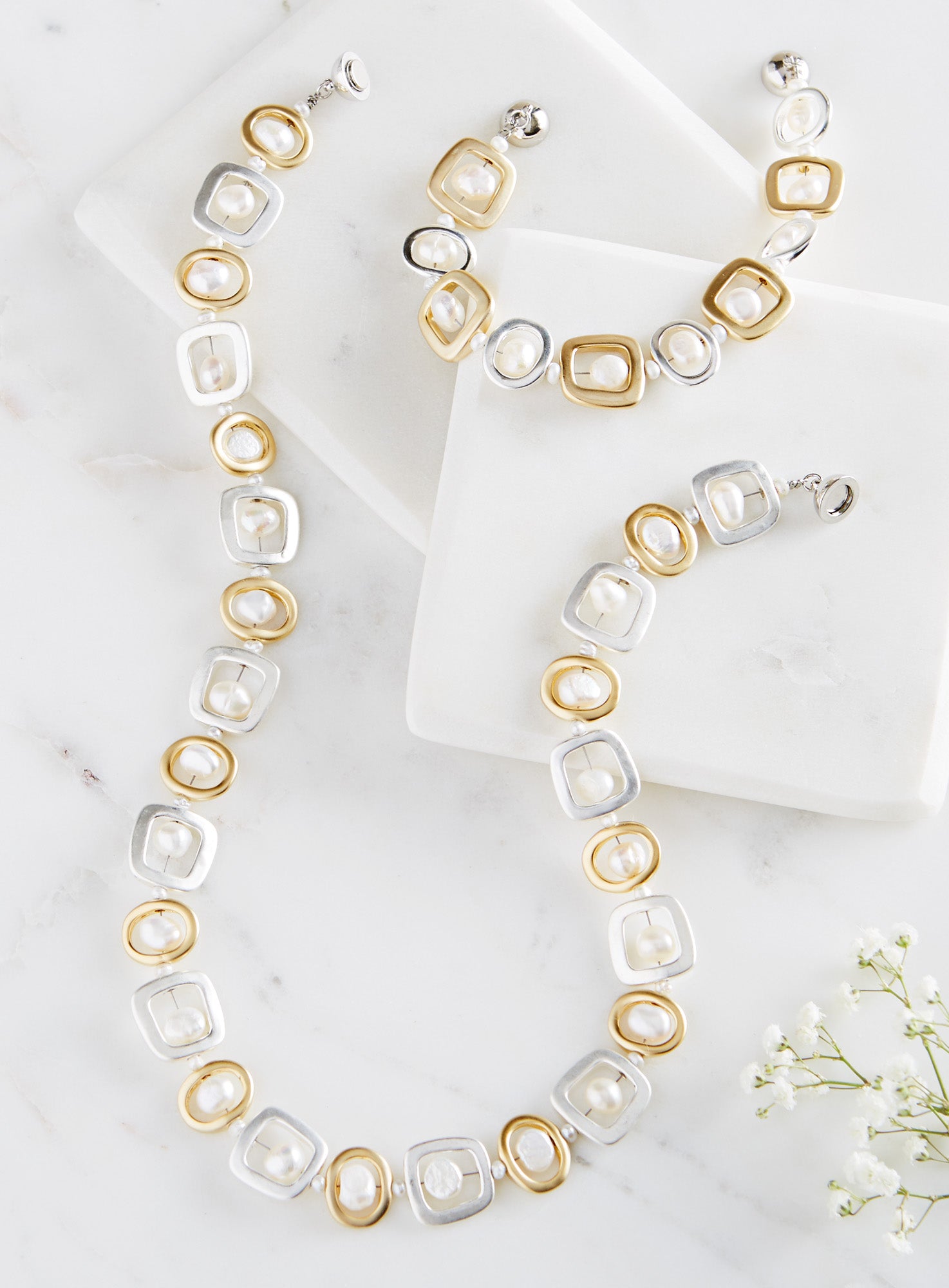Designer Gold Magnet Jewelry Necklace Extender