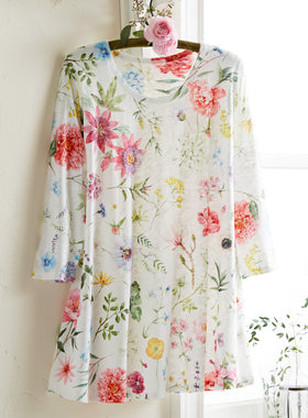 Botanical Sketchbook Tunic