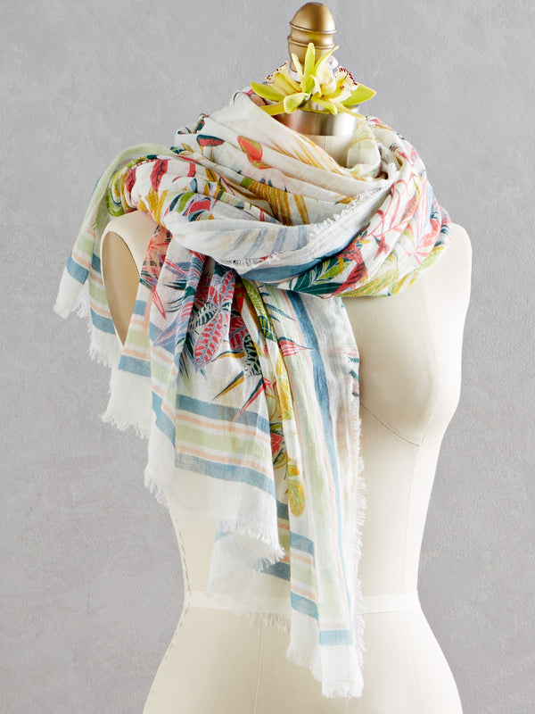 Tropical Greenhouse Scarf