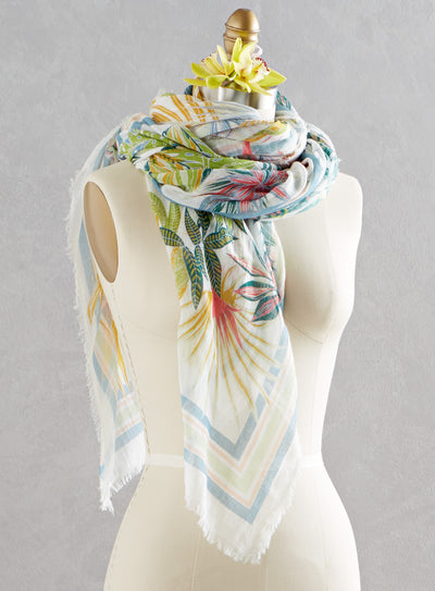 Tropical Greenhouse Scarf