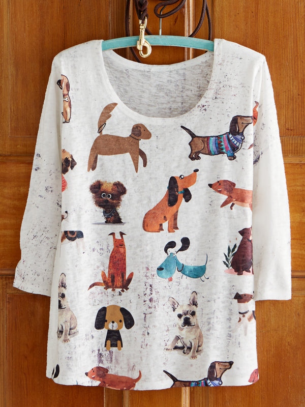 Dog Days Illustrated Top
