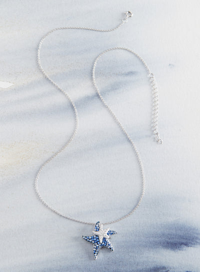 Mother and Child Starfish Necklace