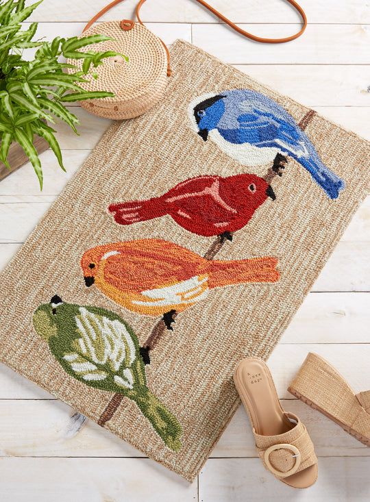 Songbird Hand-tufted Indoor/Outdoor Rug