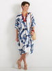 Shibori Short Caftan Outfit