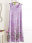 Lilac and Wildflower Tank Dress