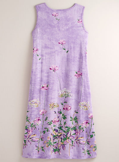 Lilac and Wildflower Tank Dress