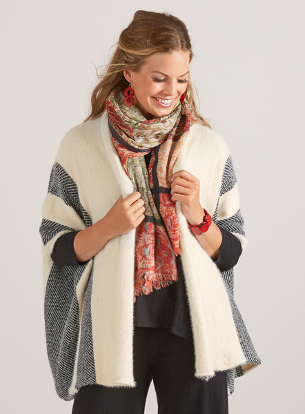 Ladies hue cozy wrap cardigan shop