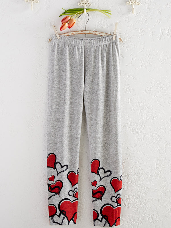 I Heart Art Slim Knit Pants