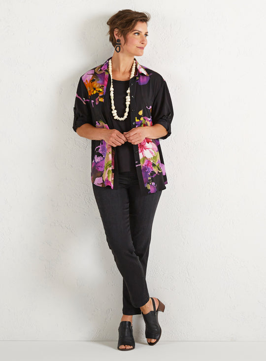 Iris Graphics Slim Jeans Outfit