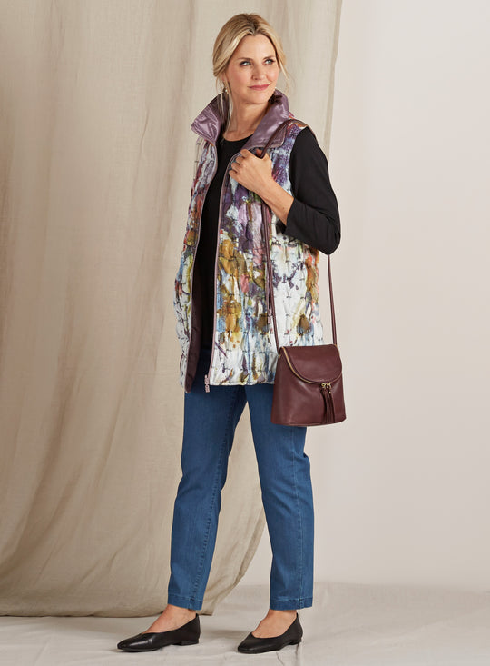 High Shine Vest Outfit