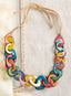 Ecuadorian Rainforest Rainbow Necklace