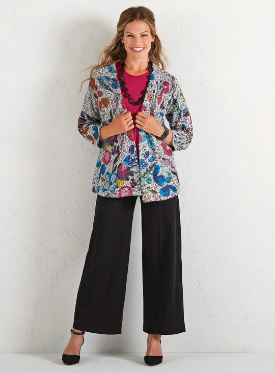 Bouclé Blossoms Outfit