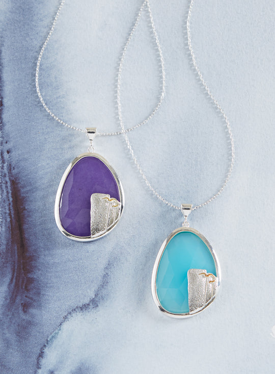 Cliffs of Moher Gemstone Necklace
