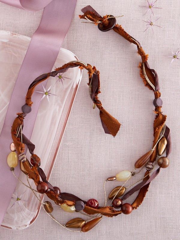 Romantic Notions Necklace - Sand and Soil