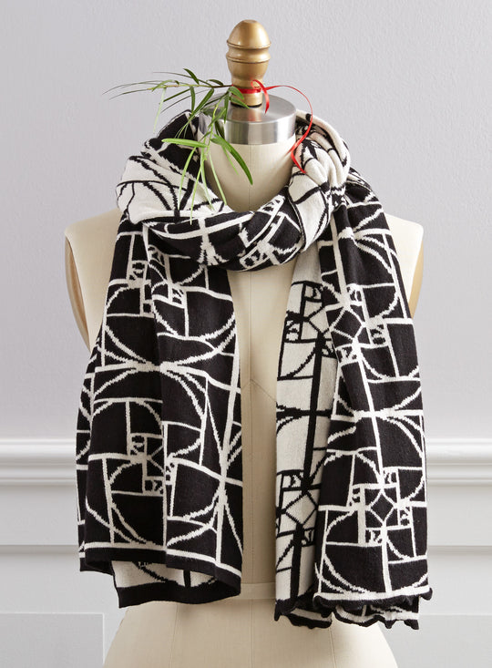 Golden Spiral Reversible Wrap