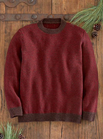 Bird’s-eye Lambswool Sweater