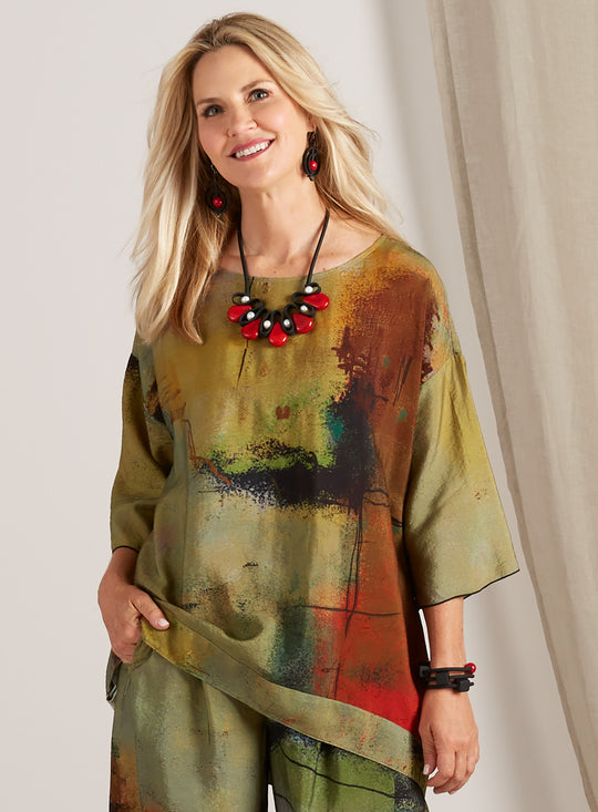 Still Flowing Silky Top