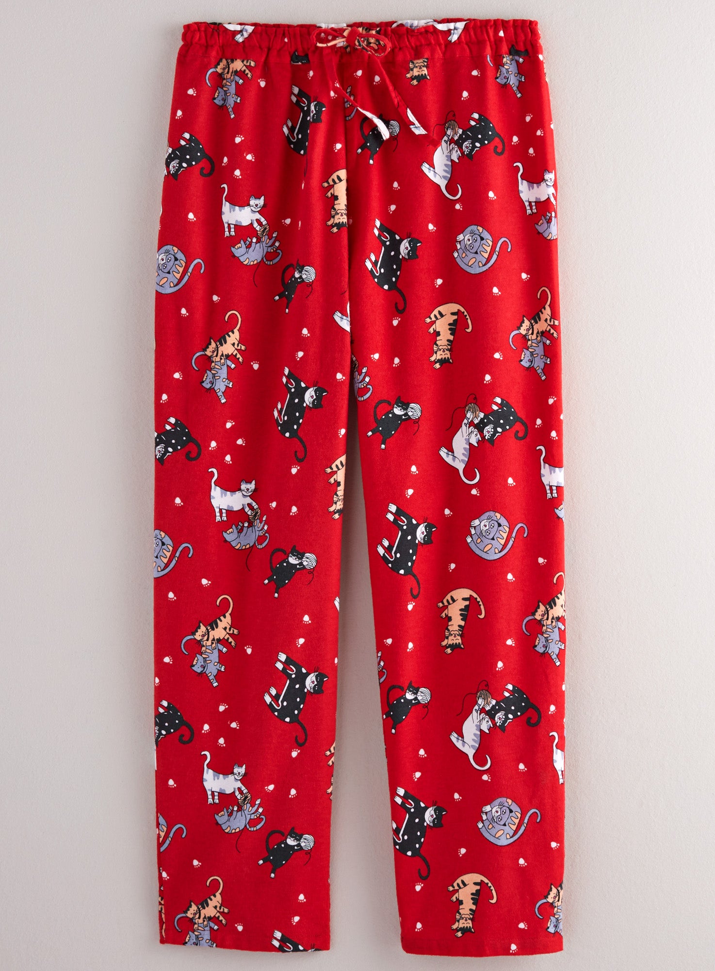 Flannel cat online pajamas