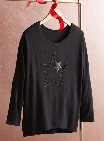 Sparkling Star Sweater