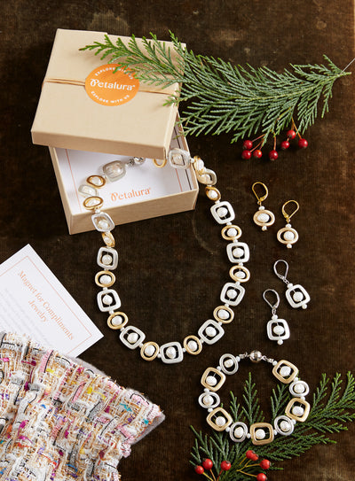 Timeless Two-Tone Jewelry Gift Set