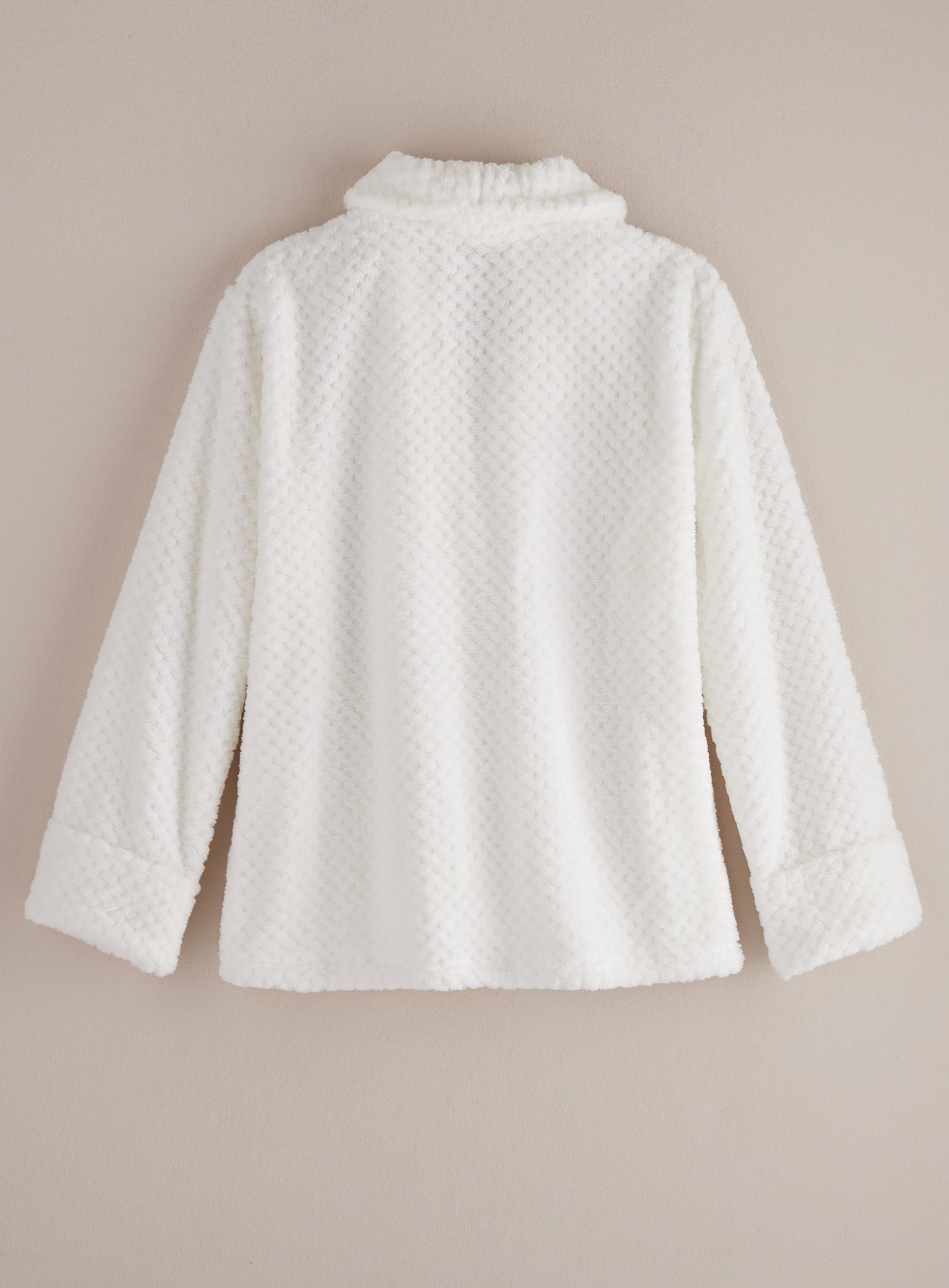 Cozy fleece hot sale bed jacket