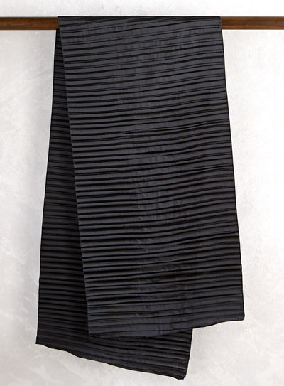 Above the Fold Pleated Scarf