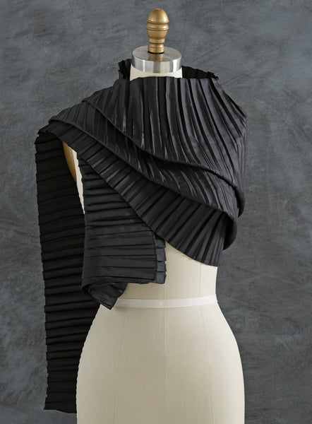 【THROW/スロー】Pleats Scarf IMG_5301_93a0a65e-bda1-49fe-