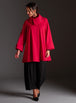 A New Slant Swing Jacket Outfit - Red