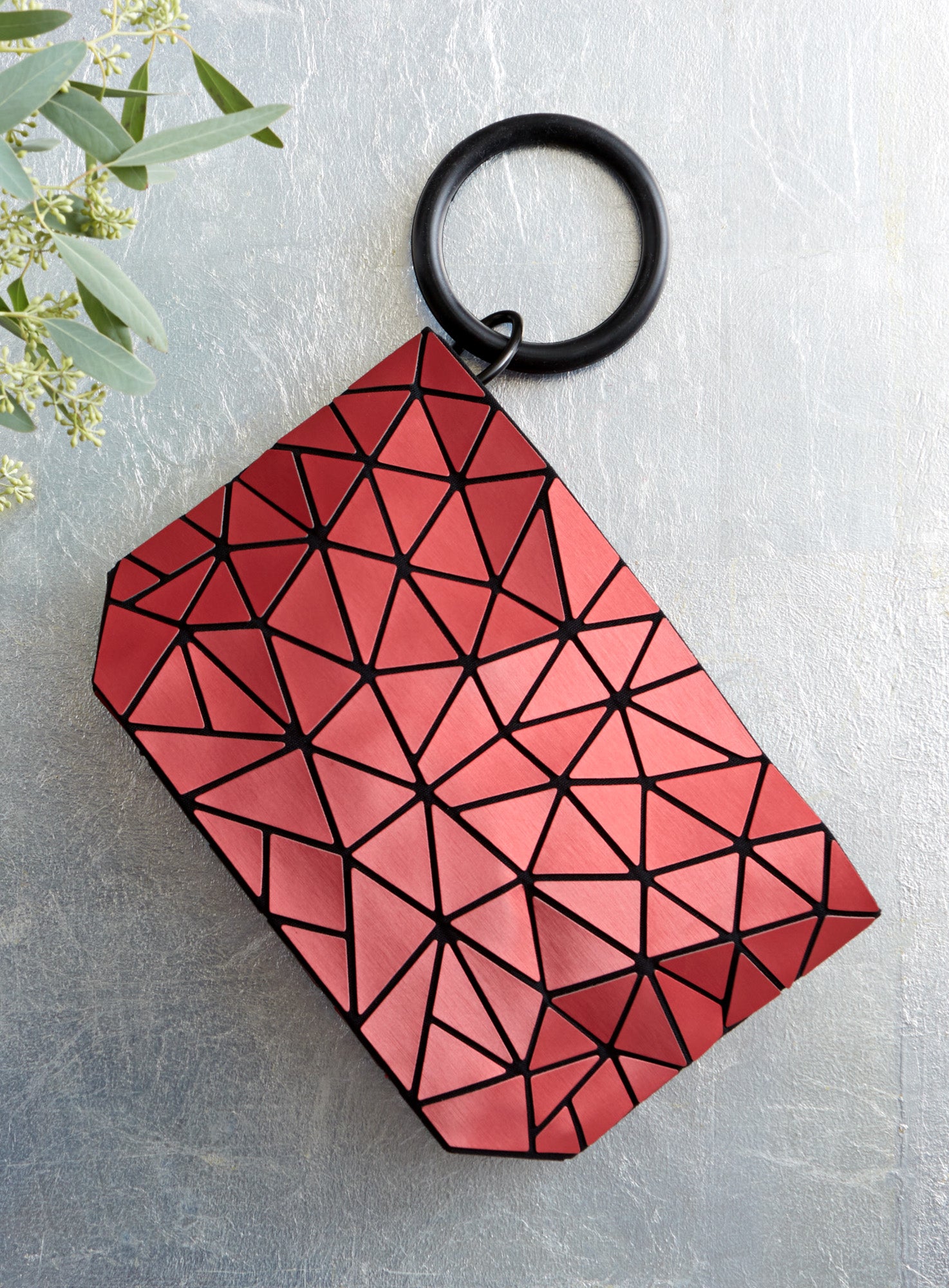 TeresaCollections Geometric Fashion Clutch Bag