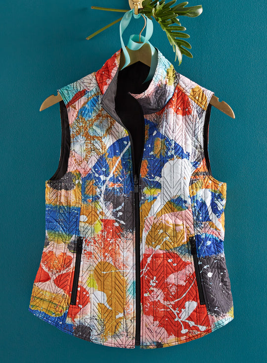 Make a Splash Reversible Vest FINAL SALE (No Returns)