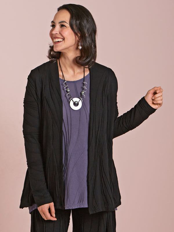 Cotton Currents Open Cardigan