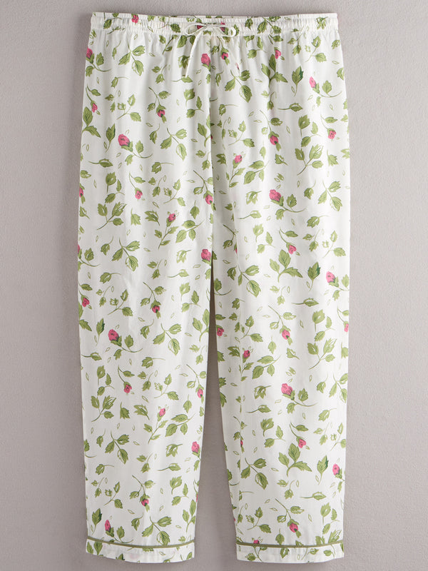 Rosebud Short Sleeve Pajamas