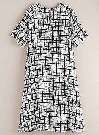 Puzzle Pieces A-line Dress