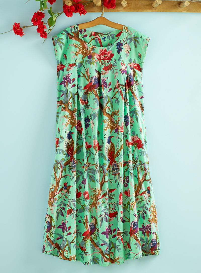 Aviary Cotton Caftan Dress Aviary Cotton Caftan Dress