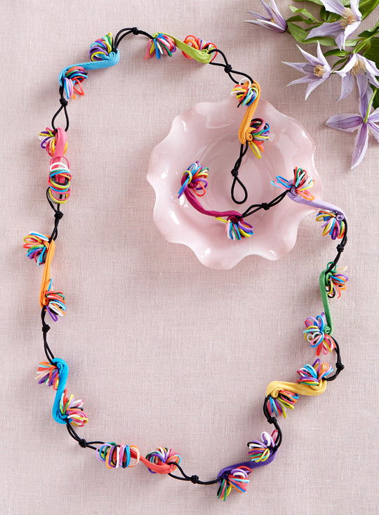 Silly Scrolls Necklace