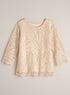 Ribbon Embroidered Fern Blouse FINAL SALE (No Returns)