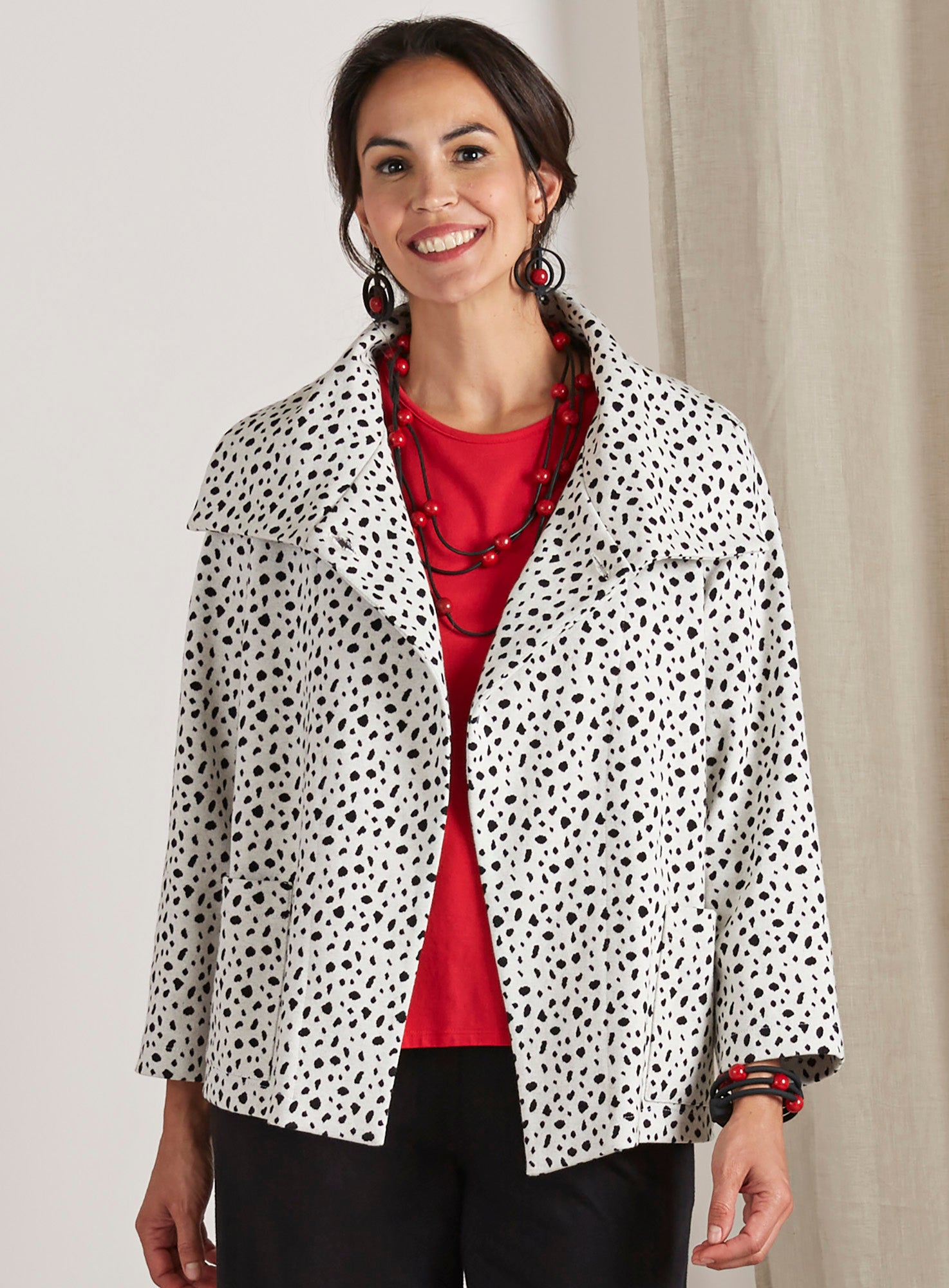 Dalmatian jacket clearance