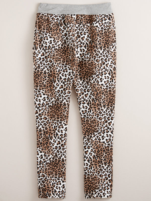 Favorite Fit Leopard Print Pants