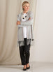 Moonbow Tassel Cardigan Outfit - White