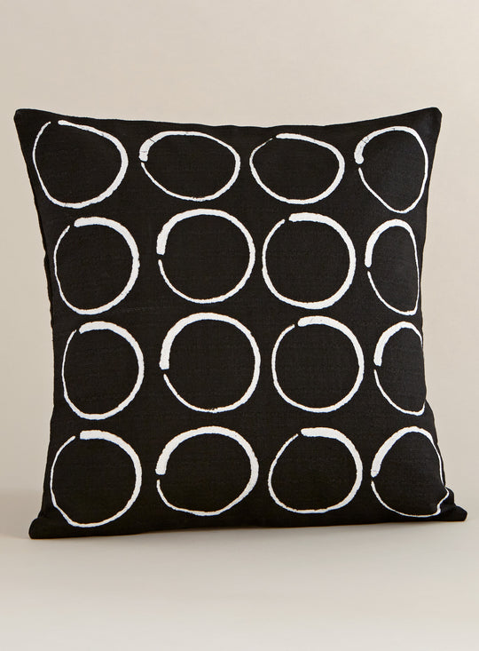 Zimbabwean Sadza Pillow - Circles FINAL SALE (No Returns)