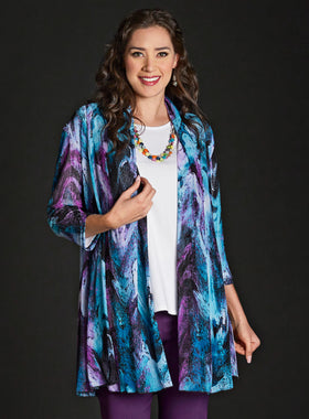 Wearever Cool Marbled Cardigan